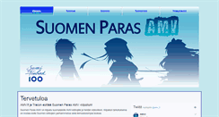 Desktop Screenshot of amv.fi