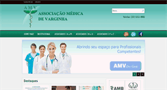 Desktop Screenshot of amv.org.br
